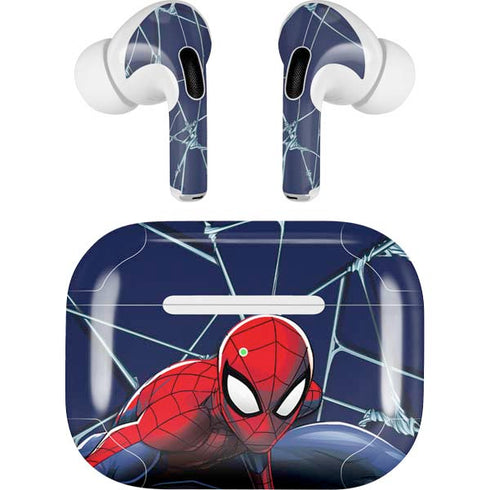 Marvel Spiderman Crawling Spiderman AirPods Skins